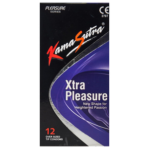 Kamasutra Condoms Extra Pleasure 12 Pieces