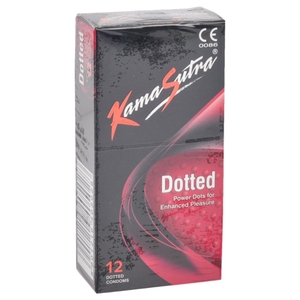 Kamasutra Condoms Dotted 12 Pieces