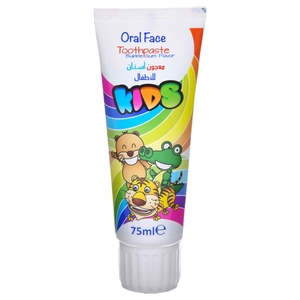 Oral Face Toothpaste Kids Bubble Gum 75Ml