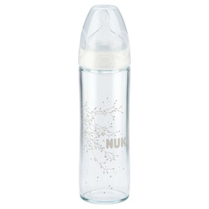 Nuk Classic Glass Feeding Bottle 240Ml