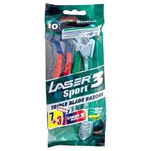 Laser Disposable Razor 3 Sport 7+3 Pieces