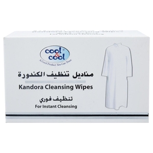 Cool & Cool Kandura Wipes Sachet 12'S