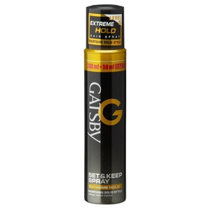 Gatsby Hair Spray Extreme Hold 200Ml + 50Ml