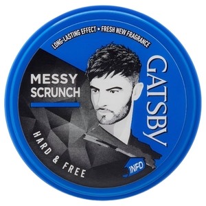 Gatsby Styling Wax Hard & Free Blue 75G