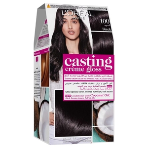 L'oreal Casting Cream Gloss 100 Black Licorice