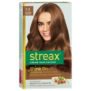 Streax Hair Color Cream Golden Blonde 7.3