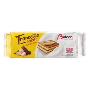 Balconi Trancetto Cake Filled With Cacao Cream 28G X10