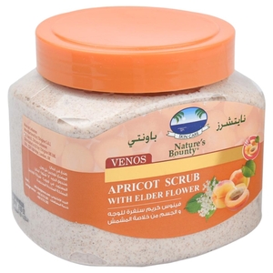 Nature's Venos Apricot Scrub Elder Flower 600G