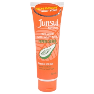 Junsui Naturals Face Wash Natural Papaya Scrub 100G