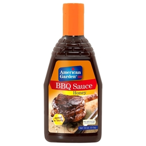 American Garden Bbq Sauce Honey 510G