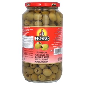 Figaro Pitted Green Olives 920G