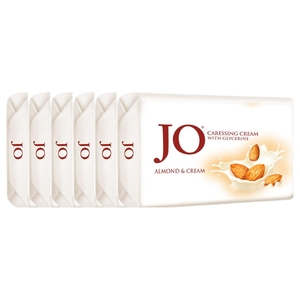 Jo Soap Almond & Cream 125G X 6