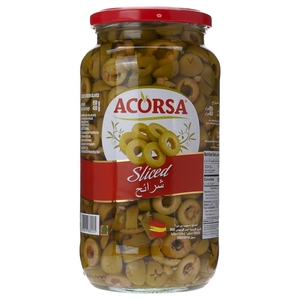 Acorsa Green Olives Sliced 450G