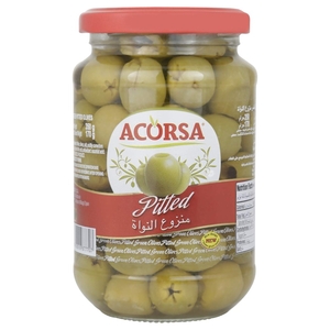 Acorsa Green Olives Pitted 350G