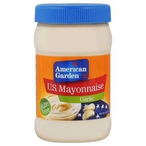 American Garden Mayonnaise Garlic 473Ml