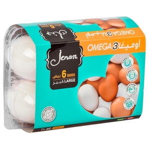 Jenan Fresh Omega-3 Eggs 6'S