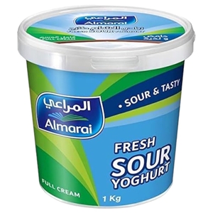 Almarai Full Cream Fresh Sour Yoghurt 1Kg