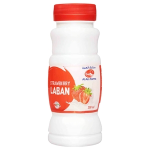 Al Ain Farms Fresh Laban Strawberry 200Ml