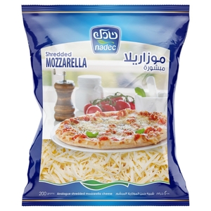 Nadec Shredded Mozzarella Cheese 200G