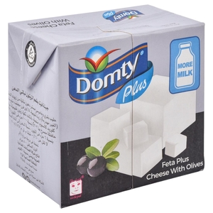 Domty Feta Plus Cheese With Olives 500G