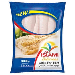 Al Islami Frozen White Fish Fillet 1000G