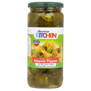 American Kitchen Sliced Jalapeno 454G