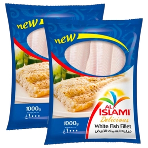 Al Islami Frozen White Fish Fillet 1000G X 2