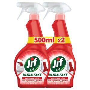 Jif Ultra Fast Everywhere Cleaner 500Ml X2