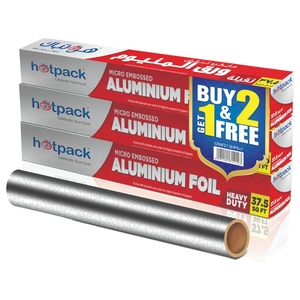 Hotpack Aluminum Foil 37.5Sqft X 3