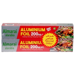 Almarai Aluminium Foil 200Sqft X 2
