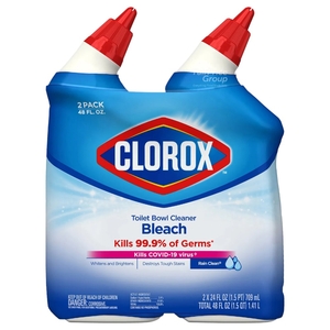 Clorox Toilet Cleaner Original 709Ml X2