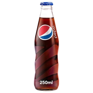 Pepsi Carbonated Drink Glass Bottle 250Ml