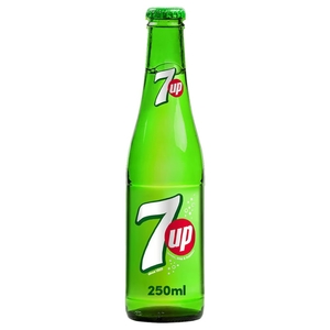 7Up Carbonated Soft Drink Glass Bottle 250Ml