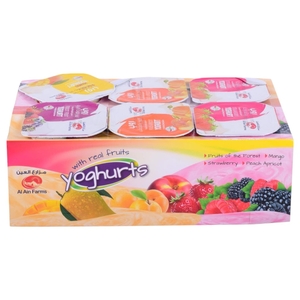 Al Ain Flavored Yoghurt 125G X 6