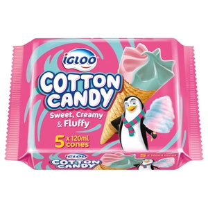 Igloo Cotton Candy Cone 120Ml