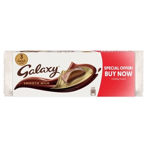 Galaxy Milk Chocolate 80G X 3