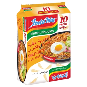 Indomie Fried Noodles Spicy Curry 90G X10