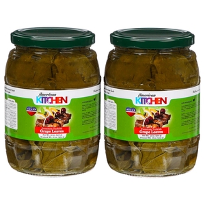 American Kitchen Premium Turkish Grape Leaves 454G X2