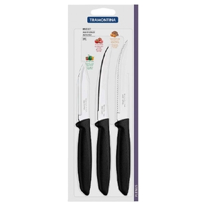 Tramontina Plenus Knife Set 3Pcs