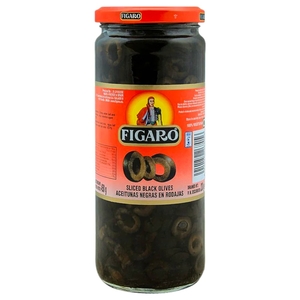 Figaro Black Olives Sliced 230G
