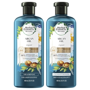 Herbal Essence Shampoo 400Ml + Conditioner Aragon Oil 400Ml