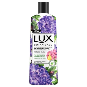 Lux Shower Gel Botanicals Skin Renewal Fig Extract & Geranium Oil 500Ml