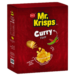 Mr.Krisps Potato Chips Curry 15G X 21