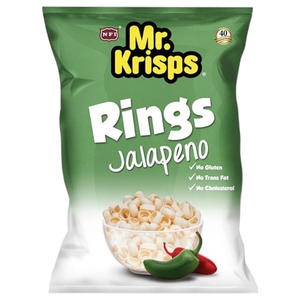Mr.Krisps Rings Jalapeno 15G