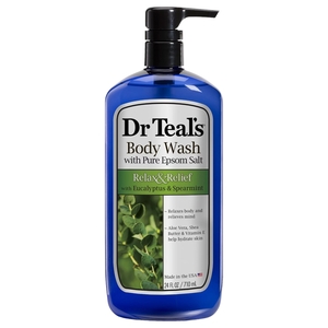 Dr Teal's Body Wash Epsom Salt Eucalyptus & Spearmint 710Ml