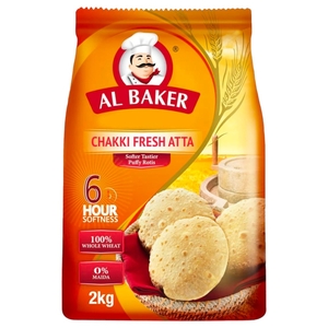 Al Baker Chakki Fresh Atta 2Kg