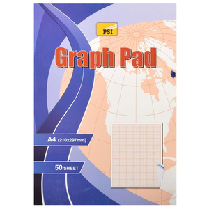 Psi Graph Pad 50 Sheets A4 Size