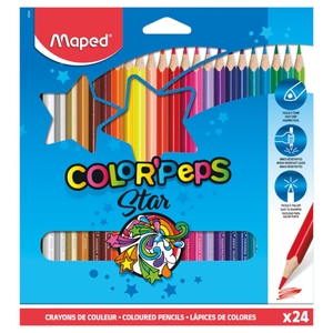 Maped Color Peps Pencils 24Pcs Md-183224