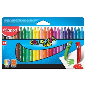 Maped Color'peps Wax Crayons 24Pcs Md861013