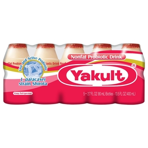 Yakult Non-Fat Probiotic Drink 80Ml X 5